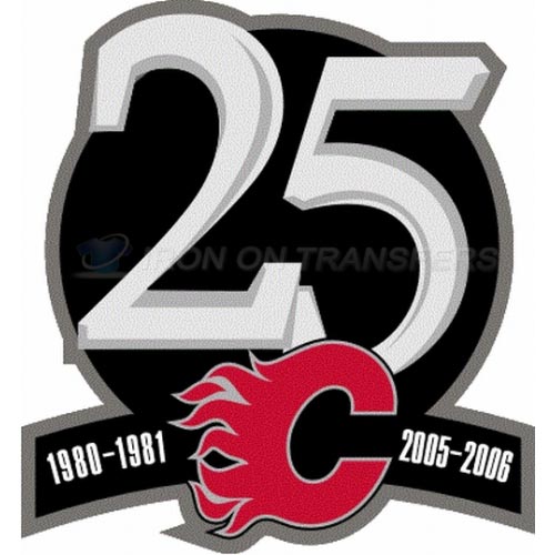 Calgary Flames Iron-on Stickers (Heat Transfers)NO.102